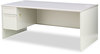 A Picture of product HON-38294LG2Q HON® 38000 Series™ Single Pedestal Desk Left 72" x 36" 29.5", Light Gray