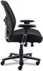 A Picture of product ALE-FN44B14 Alera® Faseny Series Big and Tall Manager Chair Supports Up to 400 lbs, 17.48" 21.73" Seat Height, Black Seat/Back/Base