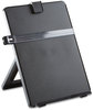 A Picture of product FEL-21106 Fellowes® Non-Magnetic Desktop Copyholder Letter-Size 125 Sheet Capacity, Plastic, Black