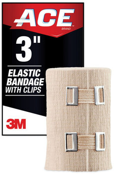 ACE™ Elastic Bandage with E-Z Clips 3 x 64