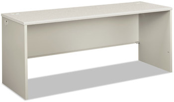 HON® 38000 Series™ Desk Shell 72" x 24" 30", Light Gray/Silver