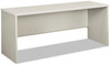 A Picture of product HON-38925B9Q HON® 38000 Series™ Desk Shell 72" x 24" 30", Light Gray/Silver