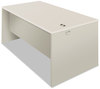 A Picture of product HON-38932B9Q HON® 38000 Series™ Desk Shell 60" x 30" Light Gray/Silver