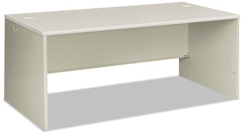 HON® 38000 Series™ Desk Shell 72" x 36" 30", Light Gray/Silver