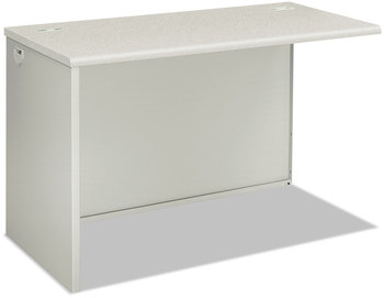 HON® 38000 Series™ Return Shell Left, 31.75w x 53.19d 3.75h, Silver Mesh/Light Gray