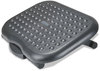 A Picture of product ALE-FS212 Alera® Relaxing Adjustable Footrest 13.75w x 17.75d 4.5 to 6.75h, Black