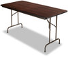 A Picture of product ALE-FT726030MY Alera® Rectangular Wood Folding Table 59.88w x 29.88d 29.13h, Mahogany