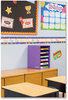A Picture of product FEL-3381201 Bankers Box® Classroom Organizer Vertical 6 Shelves, 11.88 x 13.25 18, Purple