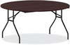 A Picture of product ALE-FT7260DMY Alera® Round Wood Folding Table 59" Diameter x 29.13h, Mahogany