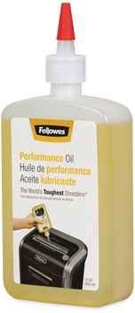 Fellowes® Powershred® Performance Oil 12 oz Bottle with Extension Nozzle