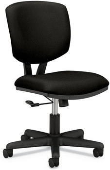 HON® Volt® Series Task Chair Supports Up to 250 lb, 18" 22.25" Seat Height, Black