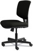 A Picture of product HON-5701SB11T HON® Volt® Series Leather Task Chair Supports Up to 250 lb, 18" 22.25" Seat Height, Black