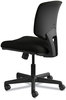 A Picture of product HON-5701SB11T HON® Volt® Series Leather Task Chair Supports Up to 250 lb, 18" 22.25" Seat Height, Black