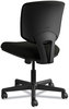 A Picture of product HON-5701SB11T HON® Volt® Series Leather Task Chair Supports Up to 250 lb, 18" 22.25" Seat Height, Black