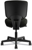 A Picture of product HON-5701SB11T HON® Volt® Series Leather Task Chair Supports Up to 250 lb, 18" 22.25" Seat Height, Black