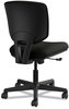 A Picture of product HON-5701SB11T HON® Volt® Series Leather Task Chair Supports Up to 250 lb, 18" 22.25" Seat Height, Black