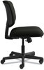 A Picture of product HON-5701SB11T HON® Volt® Series Leather Task Chair Supports Up to 250 lb, 18" 22.25" Seat Height, Black