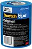 A Picture of product MMM-209048EVP ScotchBlue™ Original Multi-Surface Painter's Tape 3" Core, 1.88" x 60 yds, Blue, 3/Pack