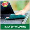 A Picture of product MMM-223 Scotch-Brite® Heavy-Duty Scouring Pad Scour 3.8 x 6, Green, 10/Carton