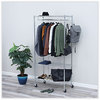 A Picture of product ALE-GR363618SR Alera® Wire Garment Rack Shelving 30 Garments, 36w x 18d 75h, Silver