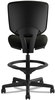 A Picture of product HON-5705SB11T HON® Volt® Series Leather Adjustable Task Stool Supports Up to 275 lb, 22.88" 32.38" Seat Height, Black