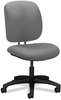 A Picture of product HON-5901CU22T HON® ComforTask® Task Swivel Chair Supports Up to 300 lb, 15" 20" Seat Height, Frost Seat/Back, Black Base