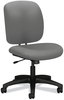 A Picture of product HON-5902CU22T HON® ComforTask® Center-Tilt Task Chair Supports Up to 300 lb, 17" 22" Seat Height, Frost Seat/Back, Black Base