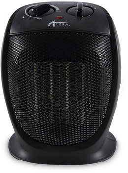 Alera® Ceramic Heater 1,500 W, 7.12 x 5.87 8.75, Black