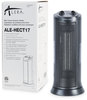 A Picture of product ALE-HECT17 Alera® Mini Tower Ceramic Heater 1,500 W, 7.37 x 17.37, Black