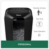 A Picture of product FEL-4400201 Fellowes® Powershred® LX45 Cross-Cut Shredder 8 Manual Sheet Capacity