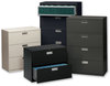 A Picture of product HON-682LP HON® Brigade® 600 Series Lateral File 2 Legal/Letter-Size Drawers, Black, 36" x 18" 28"