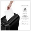 A Picture of product FEL-4400301 Fellowes® Powershred® LX65 Cross-Cut Shredder 10 Manual Sheet Capacity