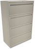 A Picture of product HON-784LL HON® Brigade® 700 Series Lateral File 4 Legal/Letter-Size Drawers, Putty, 36" x 18" 52.5"