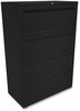 A Picture of product HON-784LP HON® Brigade® 700 Series Lateral File 4 Legal/Letter-Size Drawers, Black, 36" x 18" 52.5"