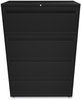 A Picture of product HON-784LP HON® Brigade® 700 Series Lateral File 4 Legal/Letter-Size Drawers, Black, 36" x 18" 52.5"