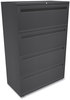 A Picture of product HON-784LS HON® Brigade® 700 Series Lateral File 4 Legal/Letter-Size Drawers, Charcoal, 36" x 18" 52.5"