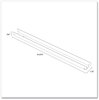 A Picture of product ALE-HLF3036 Alera® Two Row Hangrails for 30" and 36" Wide Lateral Files, Aluminum, 4/Pack