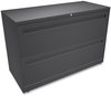 A Picture of product HON-792LS HON® Brigade® 700 Series Lateral File 2 Legal/Letter-Size Drawers, Charcoal, 42" x 18" 28"