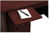 A Picture of product HON-94271NN HON® 94000 Series™ Double Pedestal Desk 72" x 36" 29.5", Mahogany