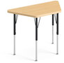 A Picture of product HON-BSDTRP2040ND HON® Build™ Trapezoid Shaped Top 40w x 20d, Natural Maple