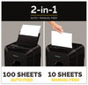 A Picture of product FEL-4704001 Fellowes® AutoMax™ 100MA Micro-Cut Shredder 100 Auto/ 10 Manual Sheet Capacity