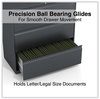 A Picture of product ALE-HLF3641CC Alera® Lateral File 3 Legal/Letter/A4/A5-Size Drawers, Charcoal, 36" x 18.63" 40.25"