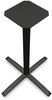 A Picture of product HON-BTX42LCBK HON® Between™ Standing Height X-Base Standing-Height for 42" Table Tops, 32.68w x 41.12h, Black