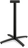A Picture of product HON-BTX42SCBK HON® Between™ Standing Height X-Base Standing-Height for 30" to 36" Table Tops, 26.18w x 41.12h, Black