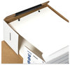 A Picture of product FEL-48110 Bankers Box® LIBERTY® BINDER-PAK™ Letter Files, 9.13" x 11.38" 4.38", White/Blue