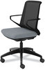 A Picture of product HON-CLQIMAPX25T HON® Cliq™ Office Chair Supports Up to 300 lb, 17" 22" Seat Height, Basalt Seat/Black Back/Base, Ships in 7-10 Business Days