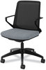 A Picture of product HON-CLQIMAPX25T HON® Cliq™ Office Chair Supports Up to 300 lb, 17" 22" Seat Height, Basalt Seat/Black Back/Base, Ships in 7-10 Business Days