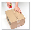 A Picture of product MMM-3450SRD Scotch® Sure Start Packaging Tape with Dispenser, 3" Core, 1.88" x 38.2 yds, Clear