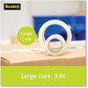 A Picture of product MMM-3450SRD Scotch® Sure Start Packaging Tape with Dispenser, 3" Core, 1.88" x 38.2 yds, Clear