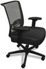 A Picture of product HON-CMS1AACCF10 HON® Convergence® Mid-Back Task Chair Swivel-Tilt, Supports Up to 275 lb, 15.75" 20.13" Seat Height, Black